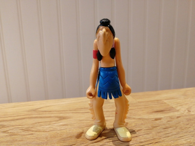 [ DISNEY FIGURE ] Famosa Disney Peter Pan Neverland Indian