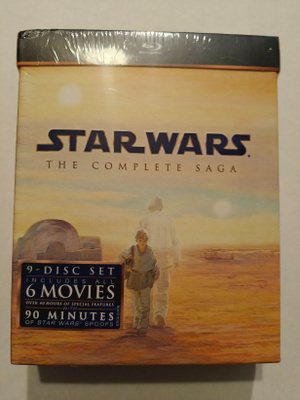 Star Wars - The complete saga blu-ray - Uusi muoveissa
