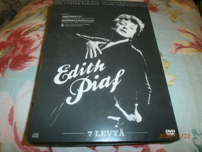 EDITH PIAF COLLECTION   5 CD ja 2 DVD