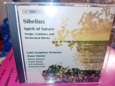 CD Sibelius  : Spirit of nature ( SIS POSTIKULU )