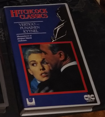 Hitchcock - Vertigo - Punainen kyynel - VHS