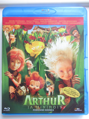 ARTHUR JA MINIMOIT BLU-RAY
