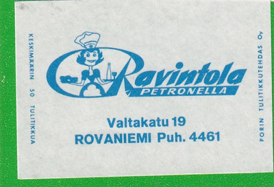 Rovaniemi, Ravintola Petronella  6/9