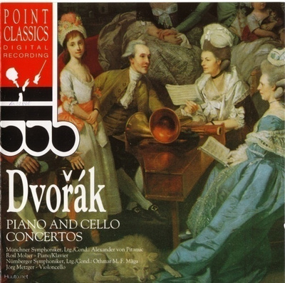 Antonin Dvorak : Piano- ja Sellokonsertto - CD