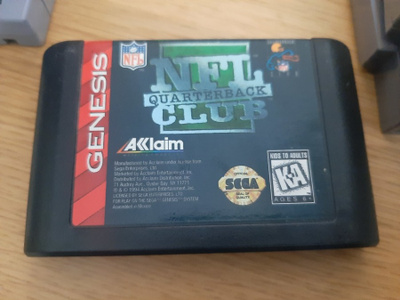 Sega Genesis (Mega Drive) NFL Quaterback Club