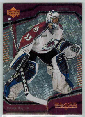 2000-01 Black Diamond #14 Patrick Roy