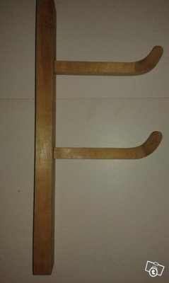 Puisia kannakkeita 3 kpl (2 samanlaista)-puupuolia 2  (78cm)