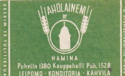 Hamina.  Aholainen Oy   sk2/8