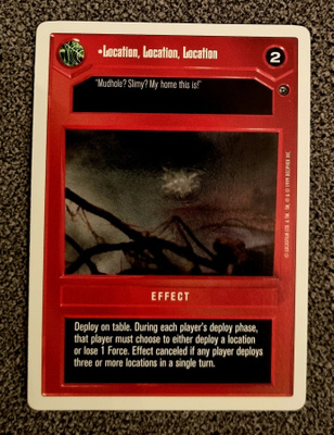 SW CCG - Location, Location, Location