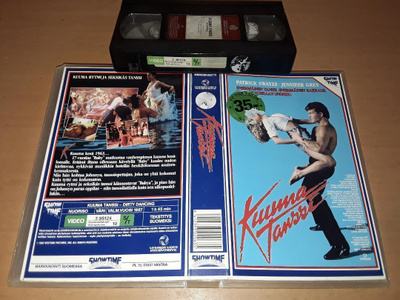 Kuuma Tanssi - SF VHS (Showtime & Vestron Video)
