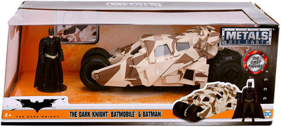 BATMAN 2008 DARK KNIGHT BATMOBILE (CAMO) + BATMAN	(60 331)	1