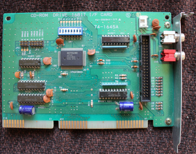 CD-ROM Drive 16bit I/F Card ISA-väylään