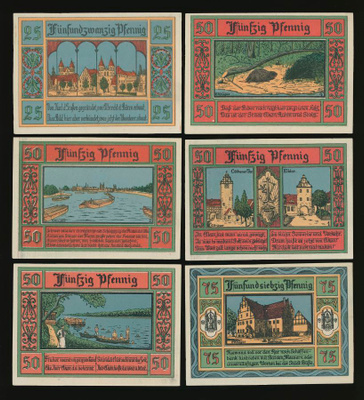 Saksa Notgeld, Aken-Elbe 1921