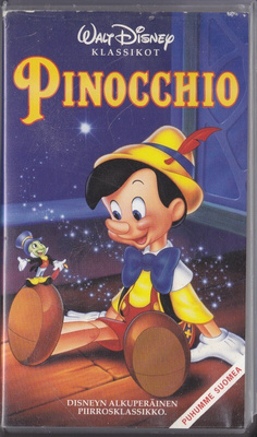 Pinocchio (Walt Disney klassikot) VHS puhumme suomea