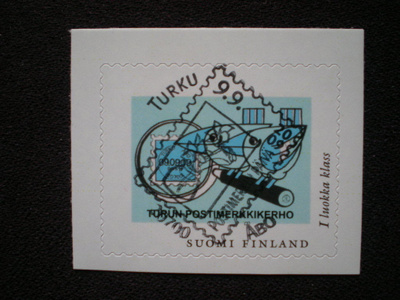 Omakuvamerkki LaPe 10 II - Turun postimerkkikerho FDC-loisto