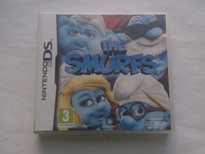 THE SMURFS - NINTENDO DS peli ( Hyvä kunto )
