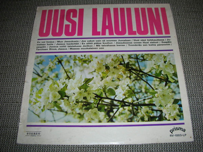 LP vinyyli uusi lauluni