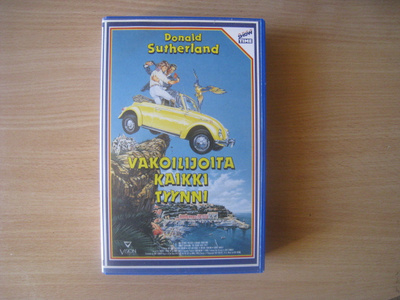 VAKOILIJOITA KAIKKI TYYNNI (donald sutherland) VHS/FIX