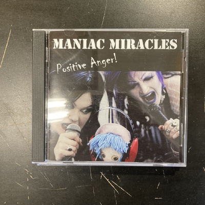 Maniac Miracles - Positive Anger! CD