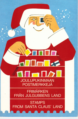 Joulupukinmaan postimerkkejä