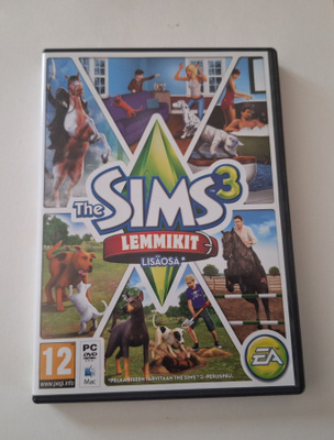 THE SIMS 3 LEMMIKIT Lisäosa PC