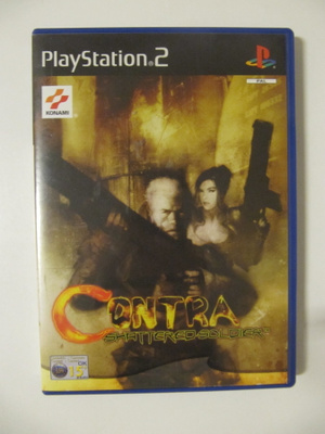 PS2-peli Contra - Shattered soldier