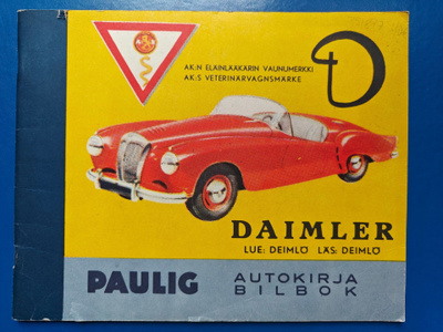 PAULIG AUTOKIRJA DAIMLER KANNELLA