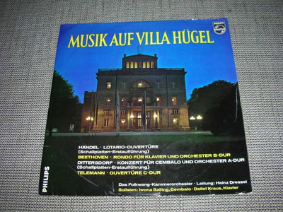 LP vinyyli Musik auf villa hugel