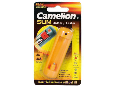 Camelion BT-0502 Paristotesteri, AA ja AAA paristot *UUSI*