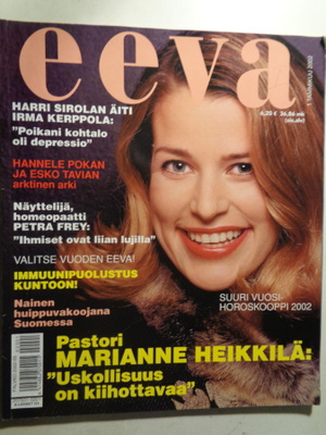 Eeva lehti Nro 1/2002 (27.1)