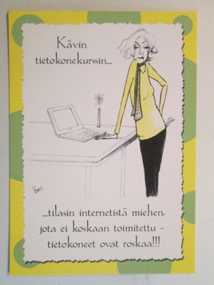 KULKEMATON TIETOKONEET ON ROSKAA BEN KARTO