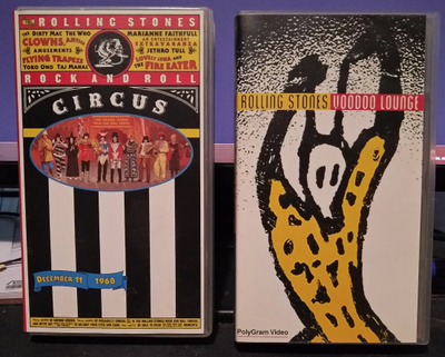 Rolling Stones - Voodoo Lounge - Rock and Roll Circus - VHS
