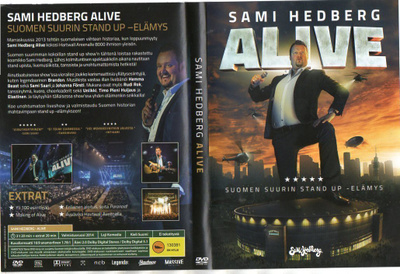 SAMI HEDBERG ALIVE	(21 742)	k	-FI-	DVD			2014	stand-up,