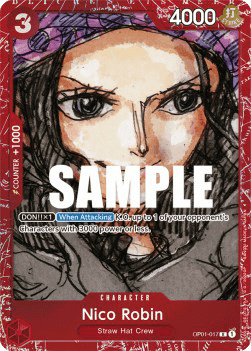 One Piece Nico Robin (OP01-017)
