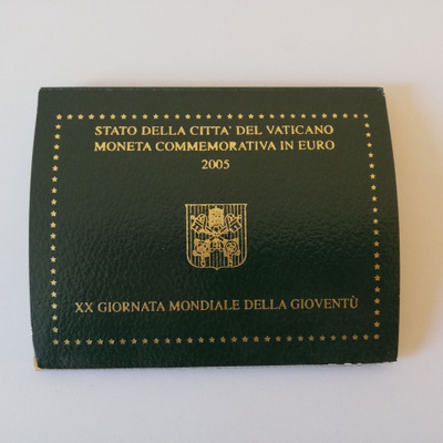 Vatikaani 2005 2 € Kölnin kirkko UNC