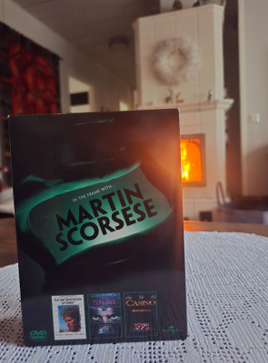 Dvd  In the frame with MARTIN SCORSESE -BOXI