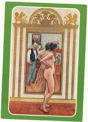 Carl LARSSON - "Peilin edessä"