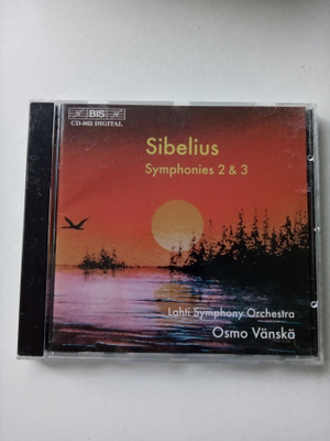 CD SIBELIUS - Symphonies 2 & 3 ( Sis.postikulut )