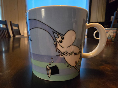 Muumimuki -Delfiini sukellus 2007- Käytetty Hyväkuntoinen