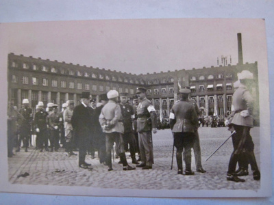 VANHA Valokuva Mannerheim Helsinki 1919 Rautatie Asema ym
