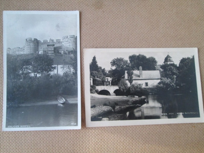 Reich: kaksi vintage postikorttia