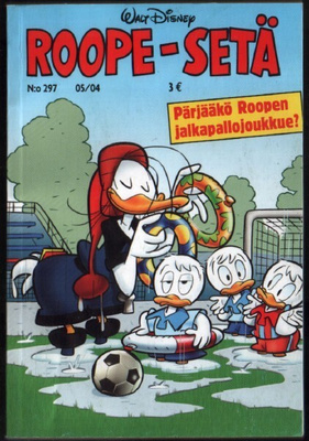 Roope-Setä N:o 297 (5/2004) Roopen jalkapallojoukkue