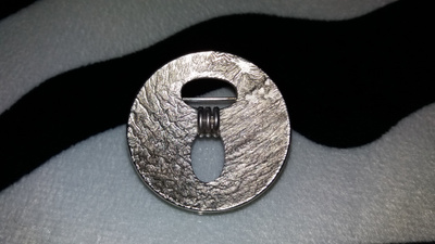 Vintage design Martti Viikinniemi hopea rintakoru 813H