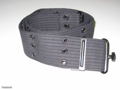 G.I. Pistol belt kangasvyö # musta