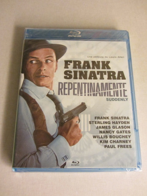 Suddenly - Tappaja (Blu-ray) UUSI - Frank Sinatra