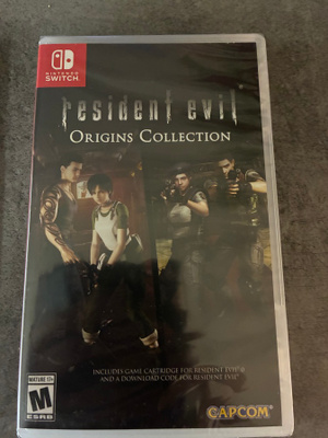 Nintendo switch resident evil origins collection