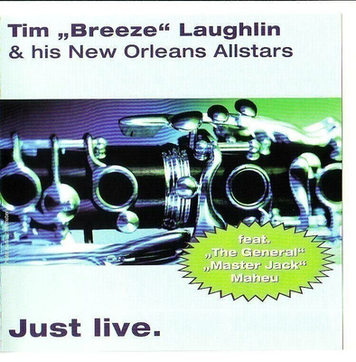 cd, Tim Breeze Laughlin & New Orleans Allstars: Just Live [j