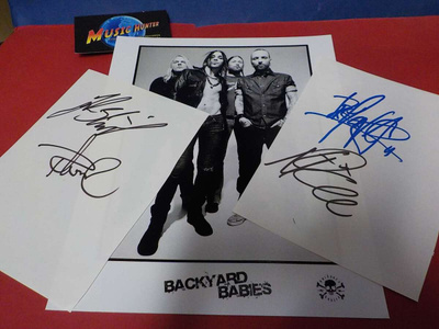 BACKYARD BABIES KOKO BÄNDIN NIMMARIT + KUVA