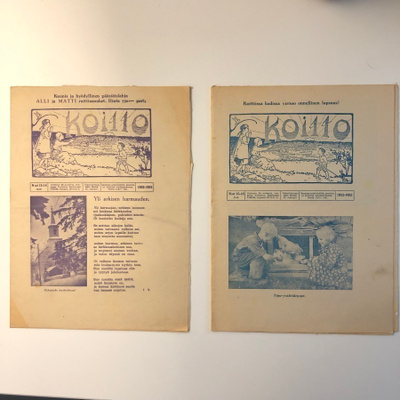 Koitto 1952-1953 ( 2kpl )