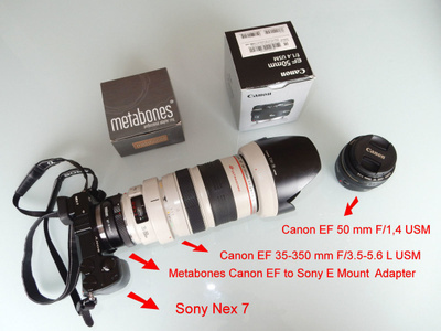 Sony Nex 7 runko